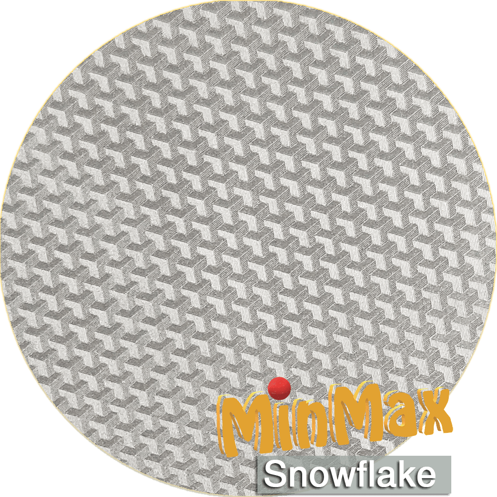 Snowflake Pattern MinMax Embossed heat transfer vinyl