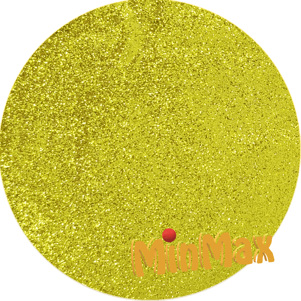 Yellow MinMax Gliter Heat Transfer Vinyl