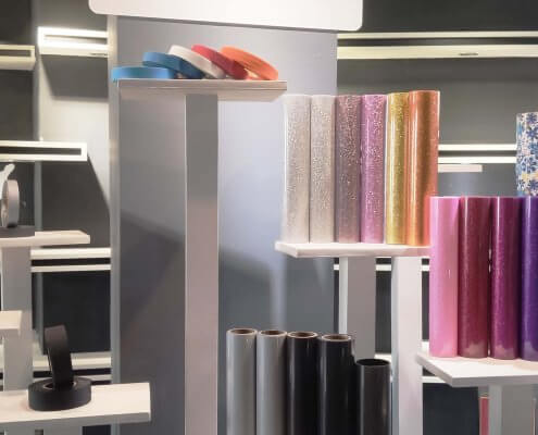 MinMax Heat Transfer Vinyls and Seam Tape Showroom